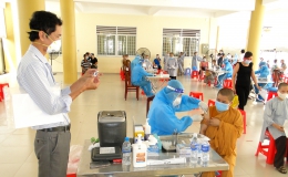 Tiền Giang đã tiêm 246.000 liều vắc-xin Covid-19