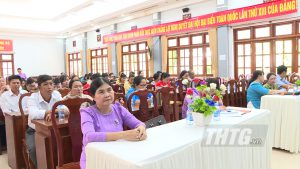 Phụ nữ huyện Tân Phước họp mặt kỷ niệm ngày Gia đình Việt Nam