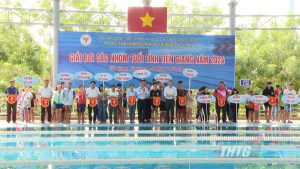 Tiền Giang khai mạc giải bơi các lứa tuổi năm 2024