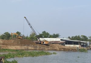 Tiền Giang tiến hành khai thác các mỏ cát phục vụ dự án vành đai 3 – TP. HCM
