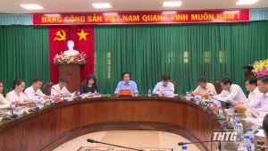 Bí thư Tỉnh ủy Tiền Giang Nguyễn Văn Danh tiếp công dân