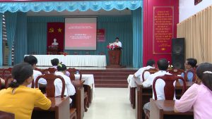 Huyện Tân Phước khai mạc kỳ thi tuyển dụng công chức cấp xã năm 2024
