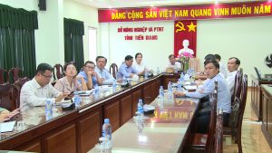 Họp Ban chỉ đạo cho ý kiến về nội dung các phóng sự Nông thôn mới ở 3 huyện