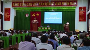 Đại biểu Quốc hội tỉnh Tiền Giang tiếp xúc cử tri huyện Cái Bè